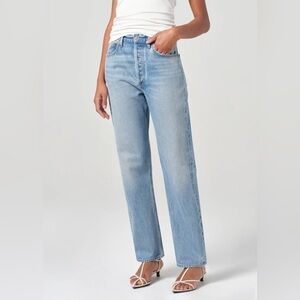 AGOLDE 90'S PINCH WAIST HIGH RISE STRAIGHT 27 x 32.